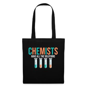 Chemists Have All The Solutions 3 - Tote Bag - black - Front