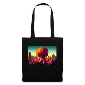 Halloween Creepy Skull - Tote Bag - black - Front