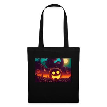 Halloween Creepy Skull - Tote Bag - black - Front