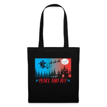 Peace and Joy - Tote Bag - black - Front