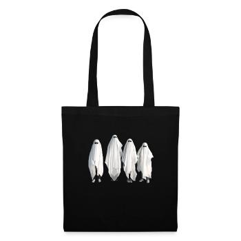 Photo fantôme Groupe d’amis - Sac en tissu - noir - Devant