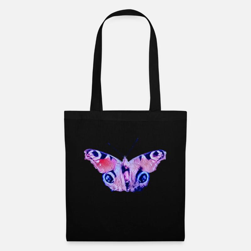 Butterfly 1 - Stoffbeutel - Schwarz