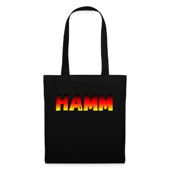 Hamm - Stoffbeutel - Schwarz - Vorne