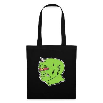 Zombie - Stoffbeutel - Schwarz - Vorne