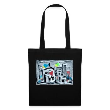 City Flow - Stoffbeutel - Schwarz - Vorne