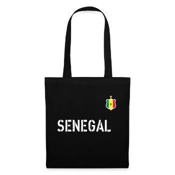 Sénégal - Sac en tissu - noir - Devant