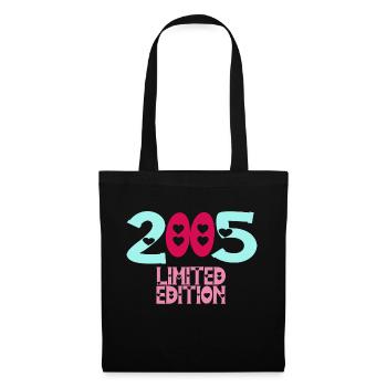 18 years vintage 2005 retro 18th birthday - Tote Bag - black - Front