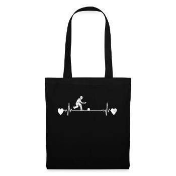 Bowling Kegelverein Bowler Kegeln Bowlingverein - Sac en tissu - noir - Devant