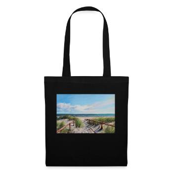 Ocean View: The Beauty of the Sea and it's ways - Tote Bag - black - Front
