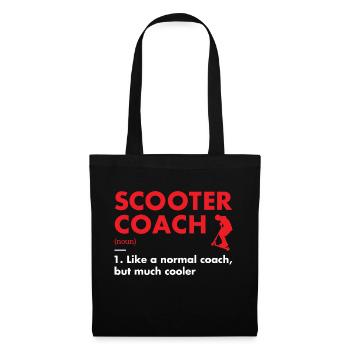 Sport Coach Definition Scooter - Tote Bag - black - Front