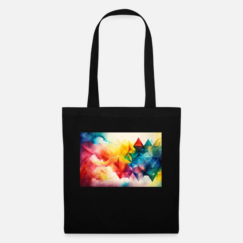 Color color - Tote Bag - black