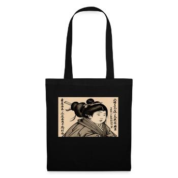 Classic Manga Sketch - Tote Bag - black - Front