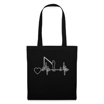Fishing Fishing Fishing Fishing Fishing Hooks - Tote Bag - black - Front