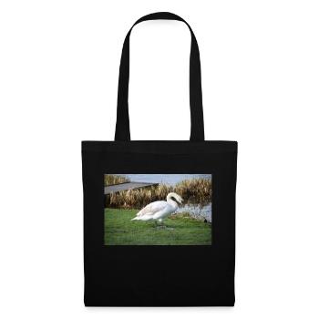 swan - Tote Bag - black - Front