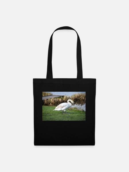 swan - Tote Bag - black