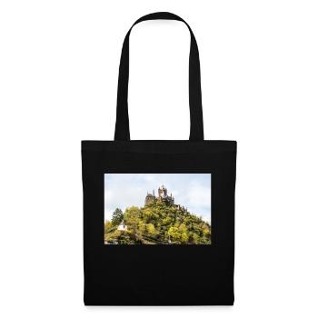 Reichsburg Cochem Rheinland - Stoffbeutel - Schwarz - Vorne