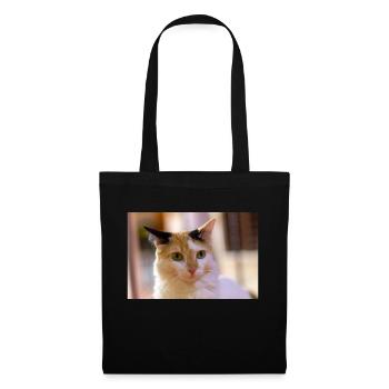 cat - Tote Bag - black - Front