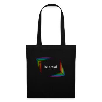 triompher LGBTQIA+ | Montrez un peu d’amour - Sac en tissu - noir - Devant