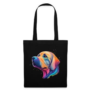 Golden Retriever Hunderasse Hunde Haustier Hund - Stoffbeutel - Schwarz - Vorne