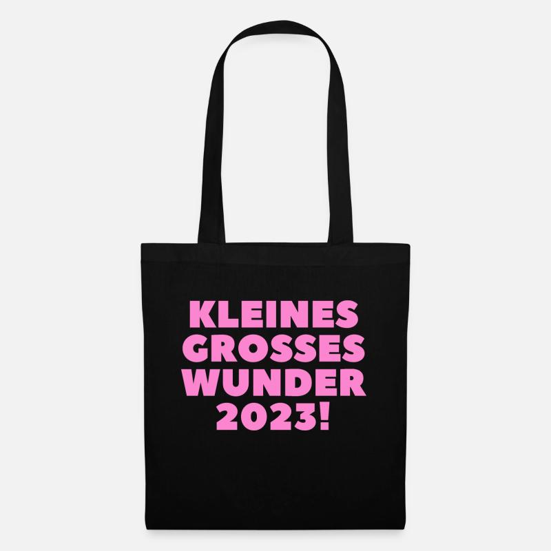 Mädchen 2023 - Stoffbeutel - Schwarz