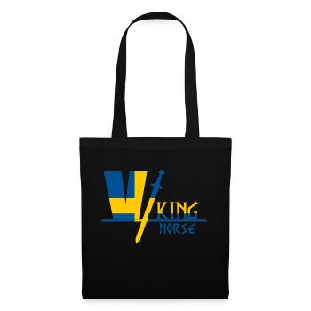 Viking Suède - Sac en tissu - noir - Devant