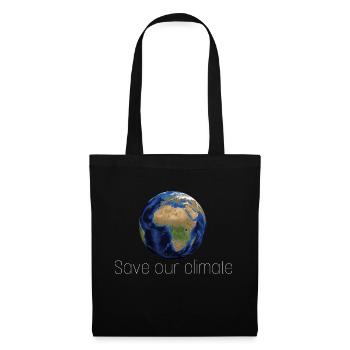 Save our planet - Tote Bag - black - Front