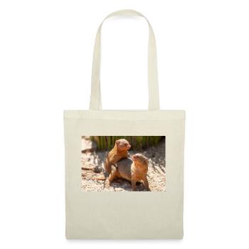 dwarf mongoose (in german Zwergmangusten) Helogale - Tote Bag - nature - Front