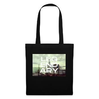 Design LÉGENDAIRE - Sac en tissu - noir - Devant