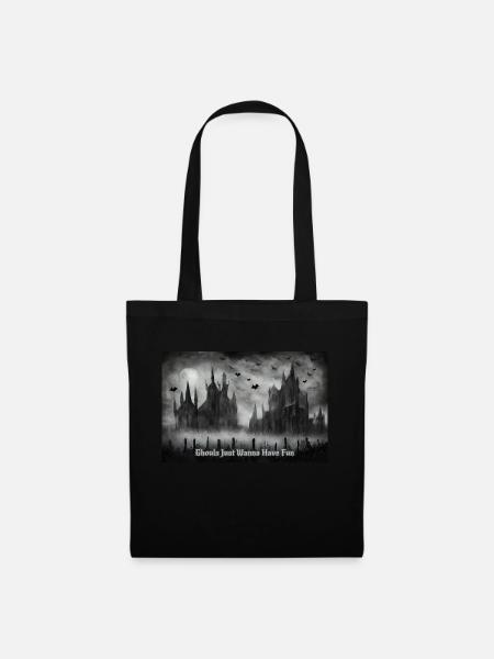 Halloween - Stoffbeutel - Schwarz