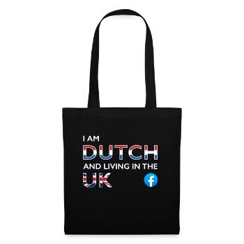 I am Dutch and living in the UK - Tote Bag - black - Front