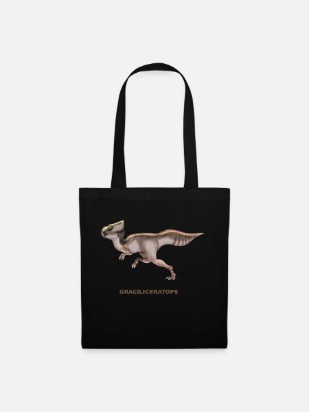 GRACILICERATOPS - Stoffbeutel - Schwarz