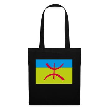 Berber Amazigh Flag Algeria - Tote Bag - black - Front