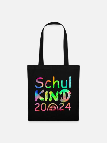 Schulkind 2024 - Stoffbeutel - Schwarz