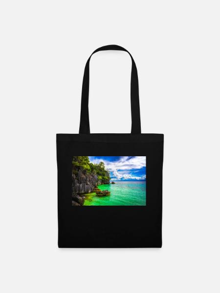 PARADISE COAST - Tote Bag - black