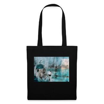 The Blue One - Sac en tissu - noir - Devant