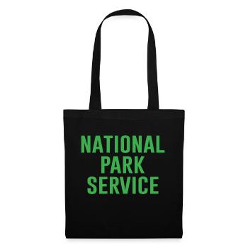 Nationalpark Service Coole Sprüche Pfadfinder - Stoffbeutel - Schwarz - Vorne