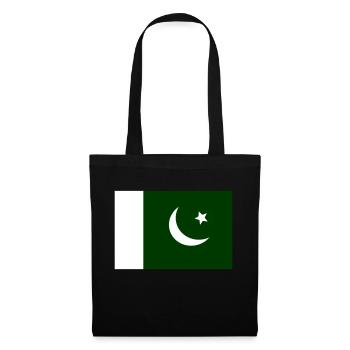 Pakistan - Sac en tissu - noir - Devant