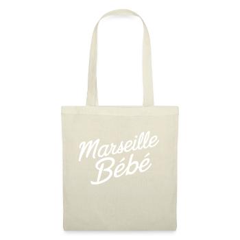 Marseille bébé - Sac en tissu - nature - Devant