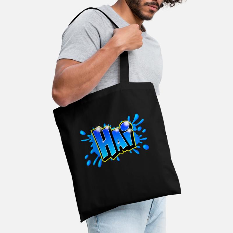 Graffiti name "HAI" Printable any medium! Tote Bag
