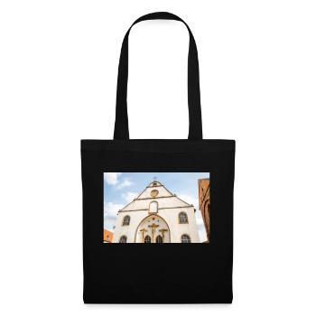 St. Peter's Cathedral (Kleine Kirche) Osnabrück - Tote Bag - black - Front