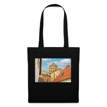 St. Peter's Cathedral (Kleine Kirche) Osnabrück - Tote Bag - black - Front