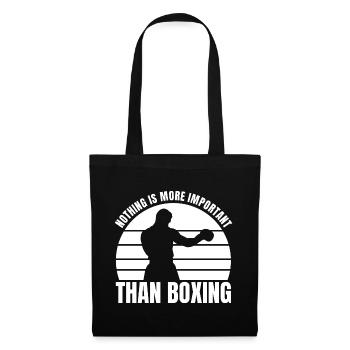 Nothing is as important as boxing - Tote Bag - black - Front