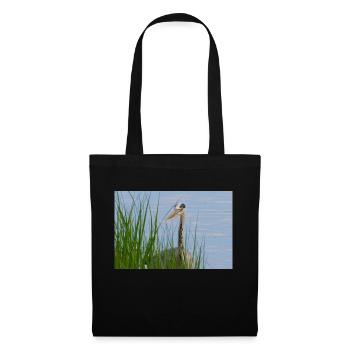 Heron - Tote Bag - black - Front