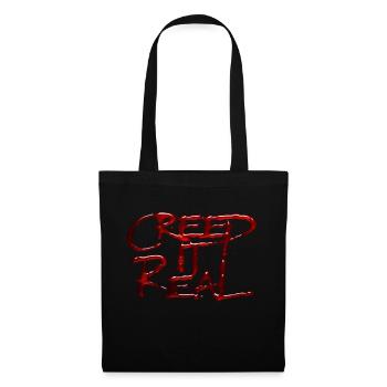 Creep it Real - Tote Bag - black - Front