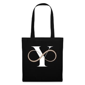 Infinite Letter - Tote Bag - black - Front