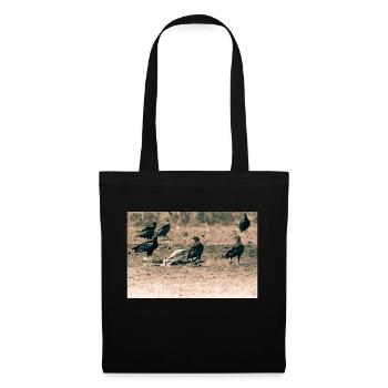 les vautours - Sac en tissu - noir - Devant