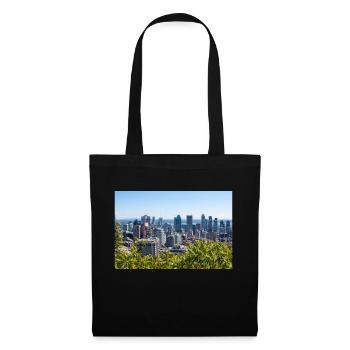 Panoramic View Centre Ville Montreal (Downtown) - Tote Bag - black - Front