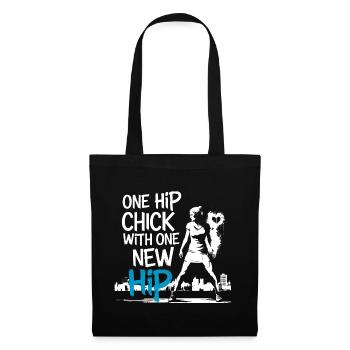 New hips, new energy – Cool chick - Tote Bag - black - Front