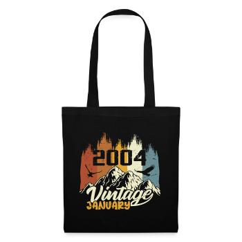 Birthday January 2004 - Gift January 2004 - Tote Bag - black - Front
