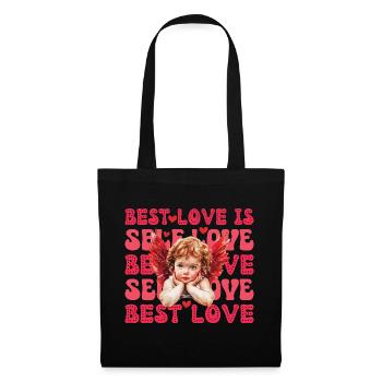 Valentines Day Cupid Self Love - Tote Bag - black - Front